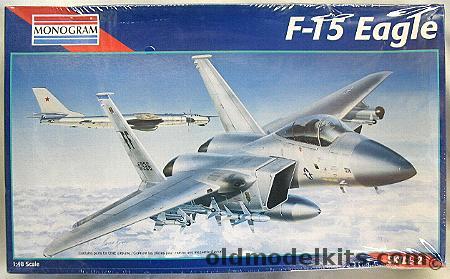 Monogram 1/48 F-15 Eagle, 5801 plastic model kit